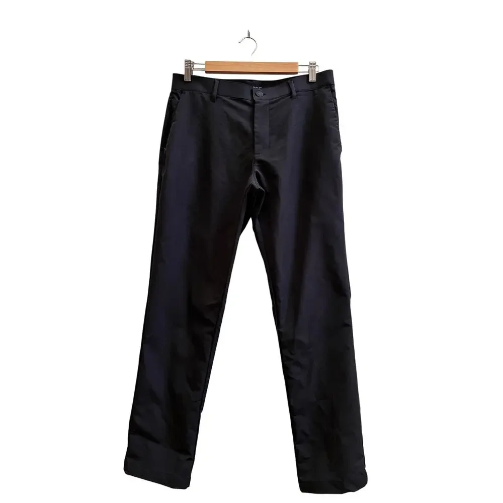 Banana Republic Men’s Black Stretch Performance Slim Fit Pant Tag Size 32x30
